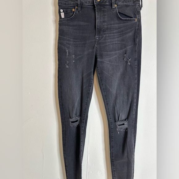 Superdry Black Denim Jeans Size 30 X 30 - Picture 2 of 6